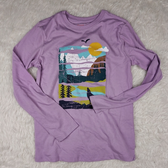🌞 3/$5 • Cat & Jack • Purple Long Sleeve - Picture 3 of 5